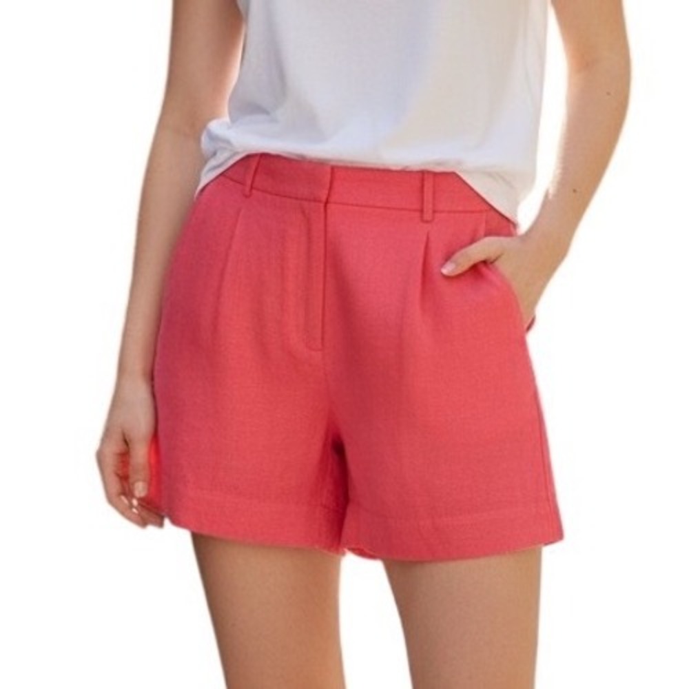 J.Crew Pink Linen Blend Size 10